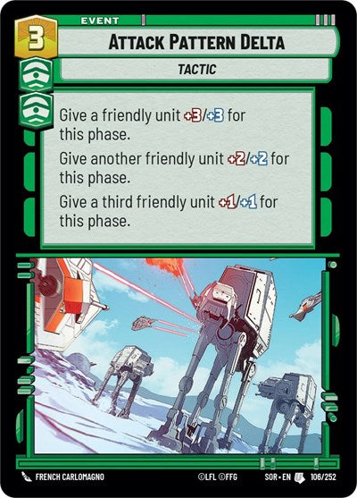 Attack Pattern Delta (Spark of Rebellion) Near Mint Foil