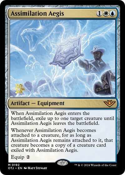 Assimilation Aegis (Promos: Prerelease Cards) Light Play Foil