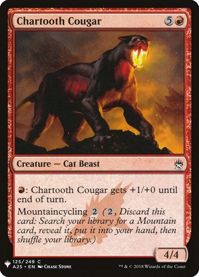 Chartooth Cougar|4|0|0.00
