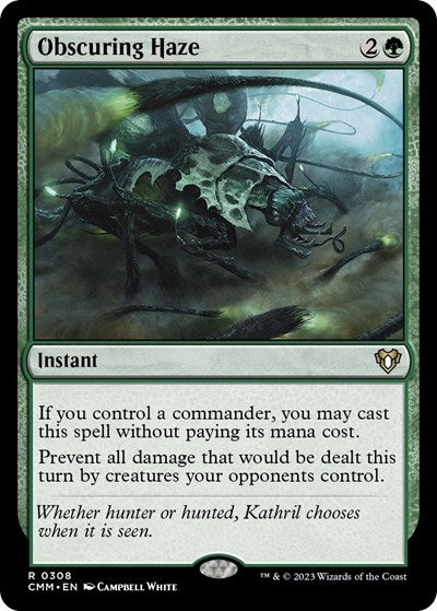 Obscuring Haze (Commander Masters) Damaged / Poor