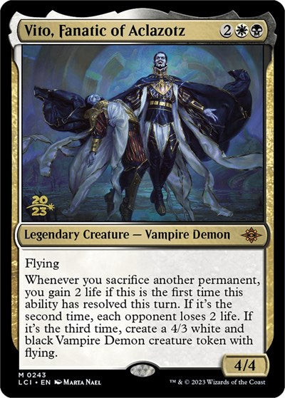Vito, Fanatic of Aclazotz (Promos: Prerelease Cards) Near Mint Foil