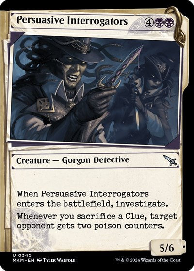 Persuasive Interrogators (Showcase) (Murders at Karlov Manor) Light Play