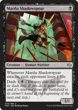 Mardu Shadowspear|1|0|0.00
