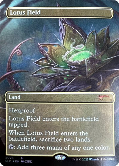 Lotus Field (Secret Lair: 30th Anniversary Countdown Kit) Near Mint Foil