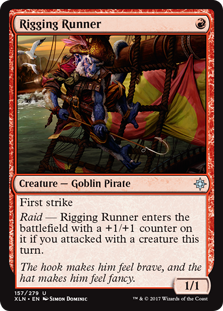 Rigging Runner (Ixalan) Light Play
