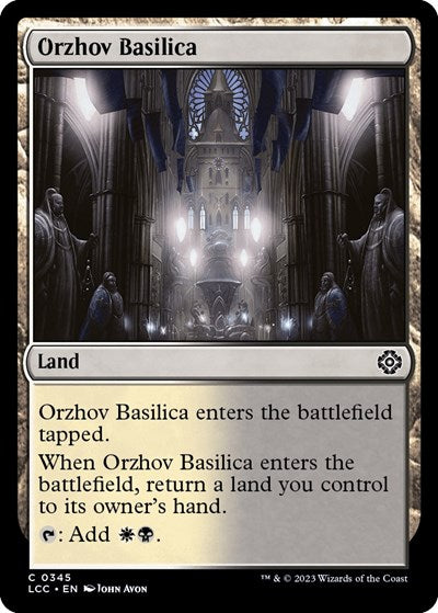 Orzhov Basilica (Commander: The Lost Caverns of Ixalan) Near Mint