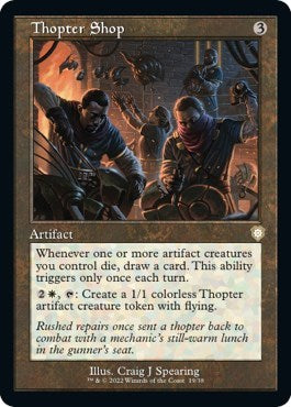 Thopter Shop (Commander: The Brothers' War) Light Play
