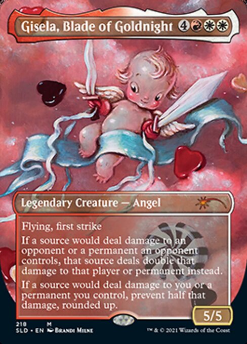 Gisela, Blade of Goldnight (Secret Lair) Light Play Foil