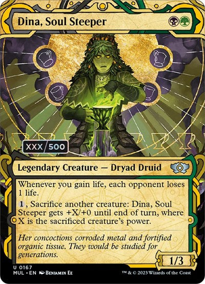Dina, Soul Steeper (Serialized) (March of the Machine: Multiverse Legends) Near Mint Foil