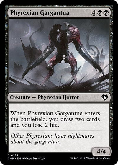 Phyrexian Gargantua (Commander Masters) Near Mint Foil