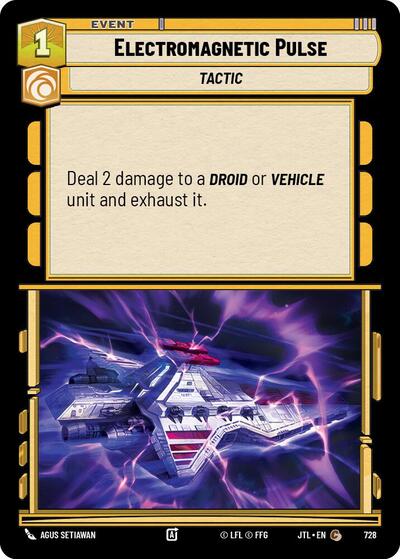 Electromagnetic Pulse (Foil) (Jump to Lightspeed) Near Mint Foil