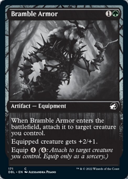 Bramble Armor (171) (Innistrad: Double Feature) Light Play