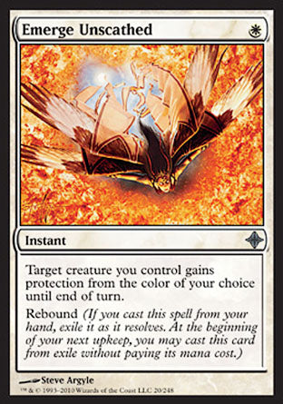 Emerge Unscathed (Rise of the Eldrazi) Near Mint Foil