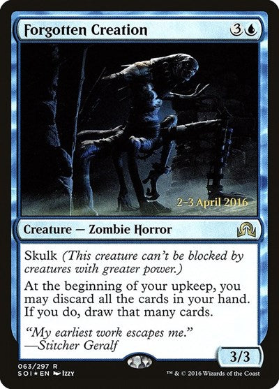 Forgotten Creation (Promos: Prerelease Cards) Near Mint Foil
