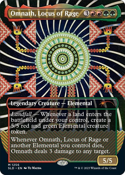 Omnath, Locus of Rage (Secret Lair) Near Mint Foil