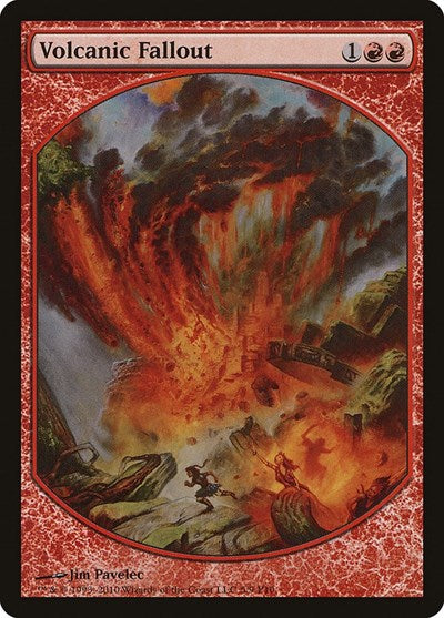 Volcanic Fallout (Promos: Magic Player Rewards) Medium Play