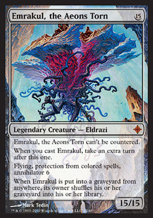 Emrakul, the Aeons Torn (Rise of the Eldrazi) Damaged / Poor