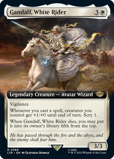 Gandalf White Rider Extended Art|0|0|0.00