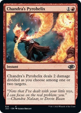 Chandra's Pyrohelix (Jumpstart 2022) Medium Play