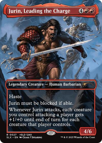 Jurin, Leading the Charge (SLX) Light Play