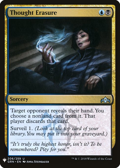 Thought Erasure (Mystery Booster) Near Mint