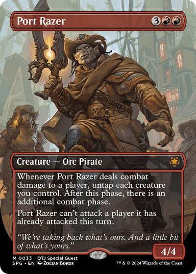 Port Razer (Borderless) (Special Guests) Damaged / Poor