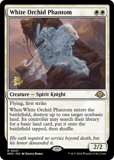 White Orchid Phantom (Promos: Prerelease Cards) Near Mint Foil