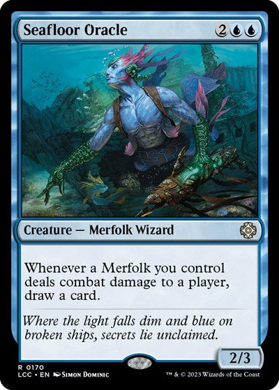 Seafloor Oracle (Commander: The Lost Caverns of Ixalan) Light Play