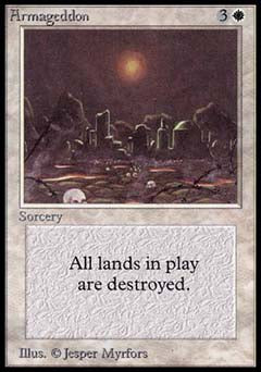 Armageddon (Alpha) Damaged / Poor