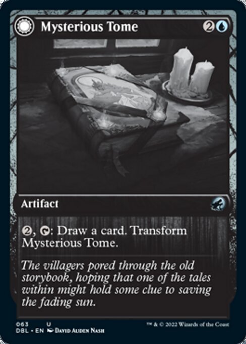Mysterious Tome / Chilling Chronicle (Innistrad: Double Feature) Light Play