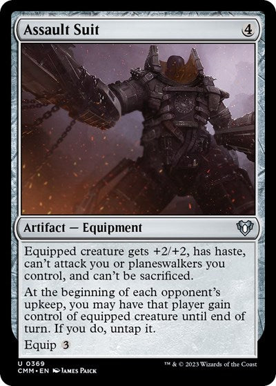 Assault Suit (Commander Masters) Near Mint Foil