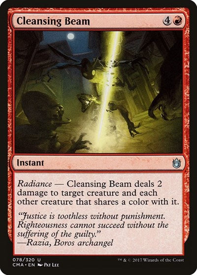 Cleansing Beam (Commander Anthology) Light Play