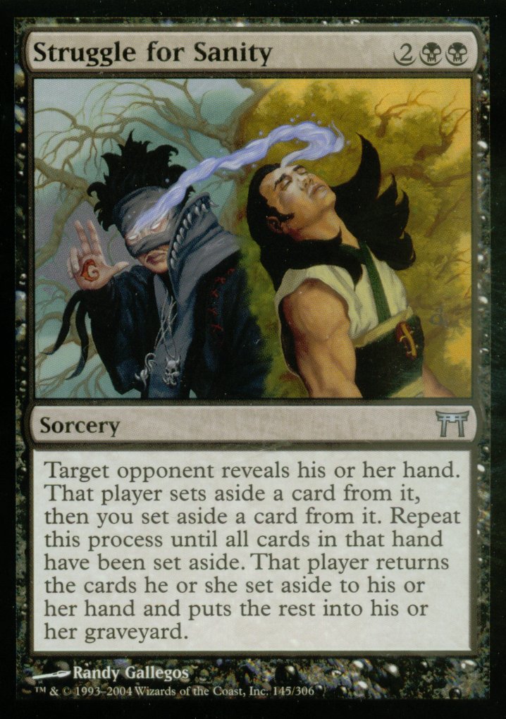 Struggle for Sanity (Champions of Kamigawa) Near Mint