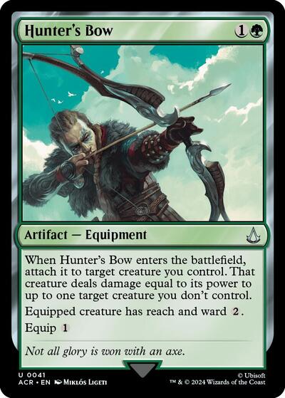 Hunter's Bow (Universes Beyond: Assassin's Creed) Light Play