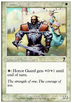 Honor Guard (7th Edition) Light Play