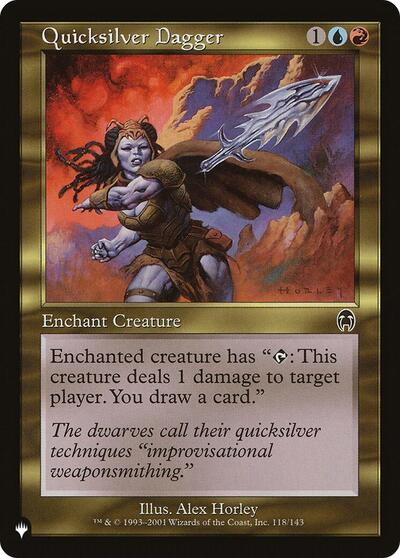 Quicksilver Dagger (The List) Near Mint