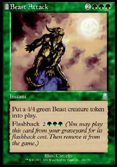 Beast Attack (Odyssey) Near Mint Foil