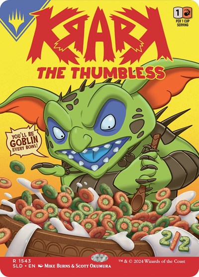 Krark, the Thumbless (Secret Lair) Near Mint
