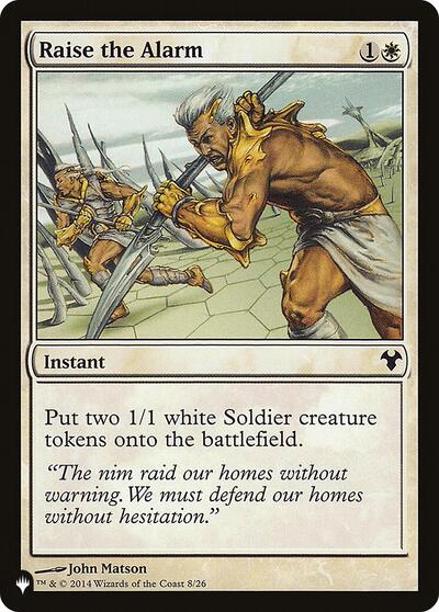 Raise the Alarm (The List) Near Mint