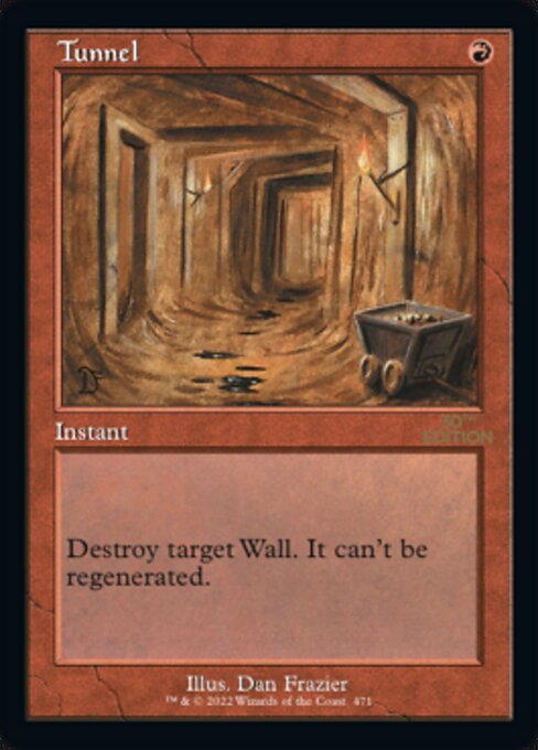 Tunnel (Retro Frame) (30th Anniversary Edition) Near Mint