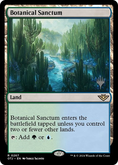Botanical Sanctum (Promo Pack: Outlaws of Thunder Junction) Near Mint Foil