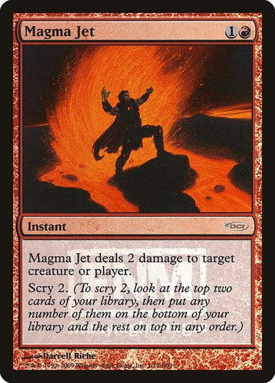Magma Jet (Promos: FNM) Medium Play Foil