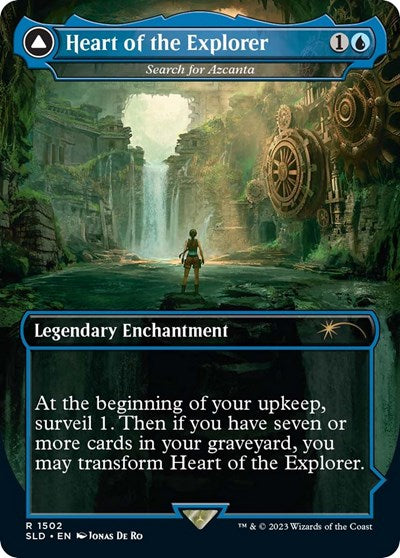 Heart of the Explorer - Search for Azcanta (Secret Lair) Light Play Foil