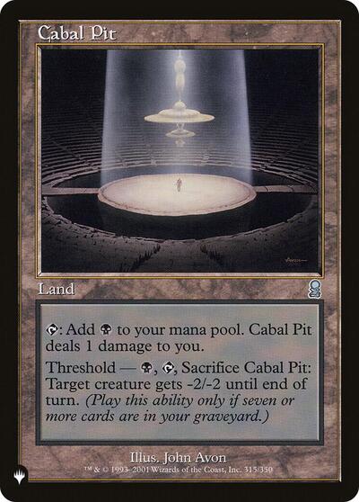 Cabal Pit|0|0|0.00