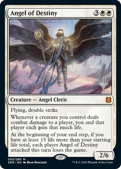 Angel of Destiny (Promo Pack: Zendikar Rising) Near Mint Foil
