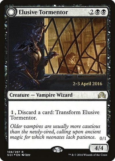 Elusive Tormentor (Promos: Prerelease Cards) Light Play Foil