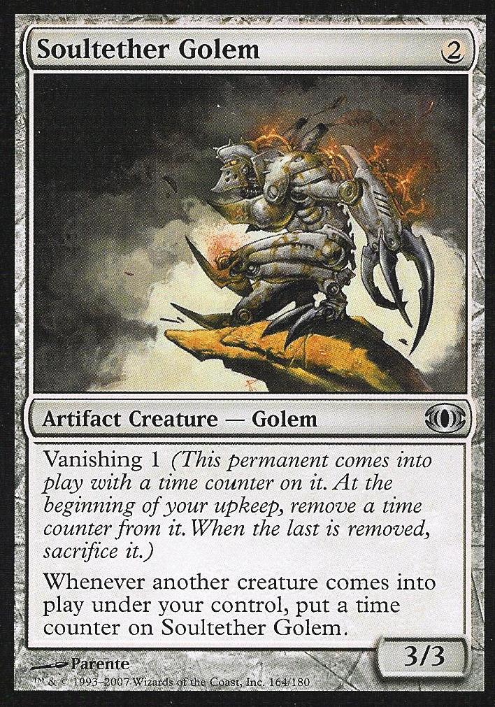 Soultether Golem (Futuresight) Light Play