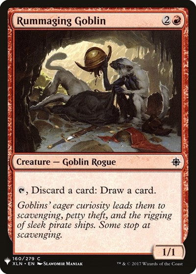 Rummaging Goblin (Mystery Booster) Light Play