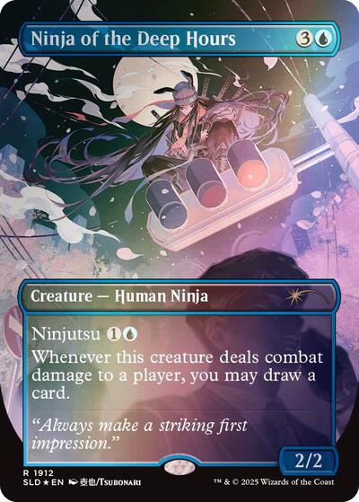 Ninja of the Deep Hours Rainbow Foil|2|0|0.00
