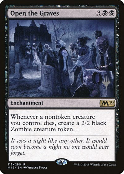 Open the Graves (Promo Pack: Zendikar Rising) Light Play